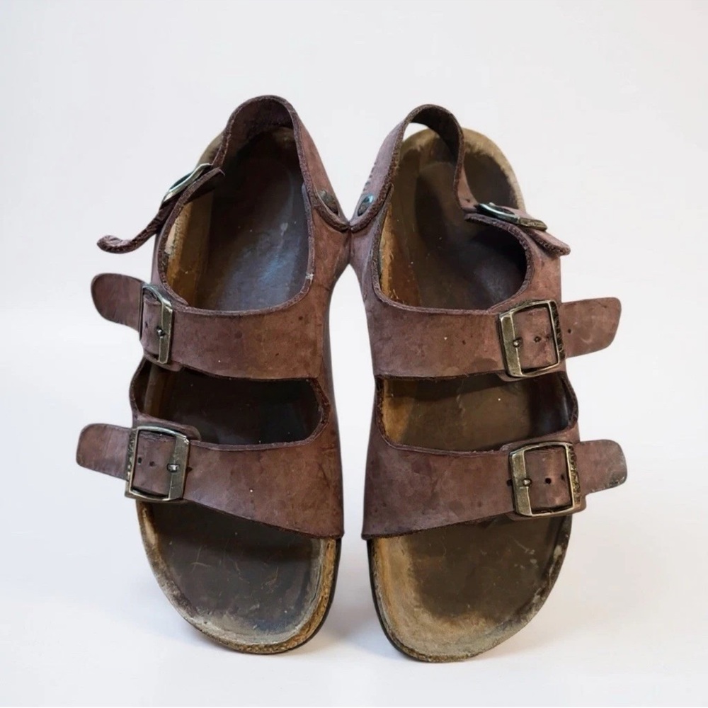 Naot Women’s Leather Sandal Slip On Size 8